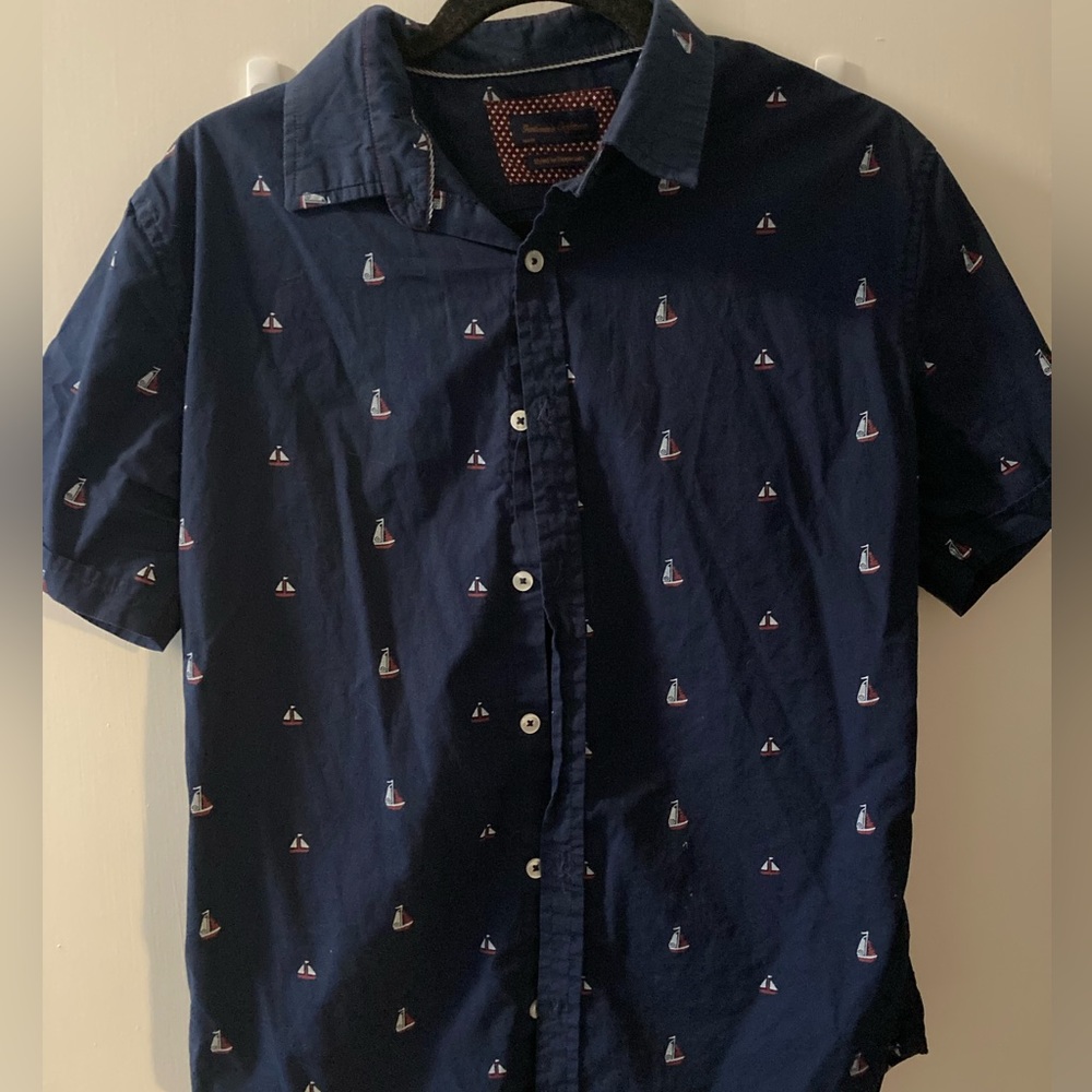 Boat button up shirt